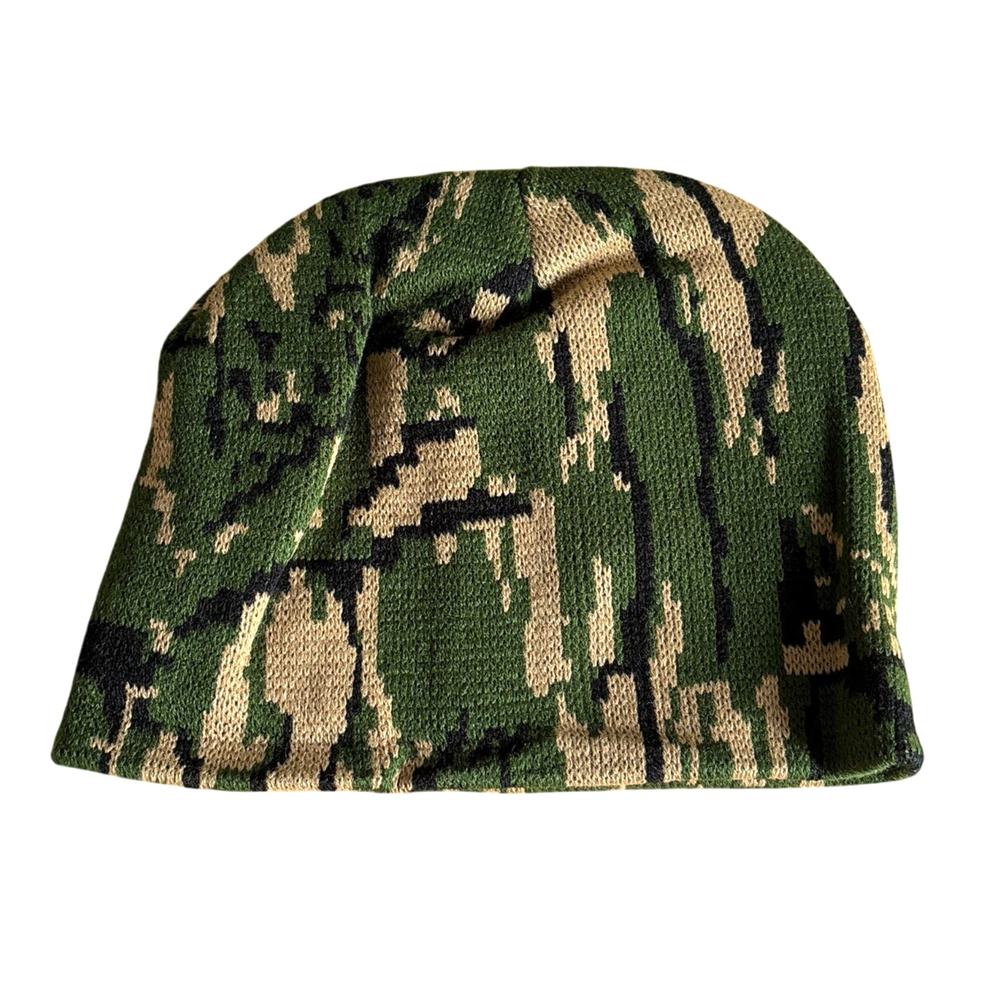 New Vintage Advantage Series Green Digital Camo Camouflage Acrylic Beanie Hat